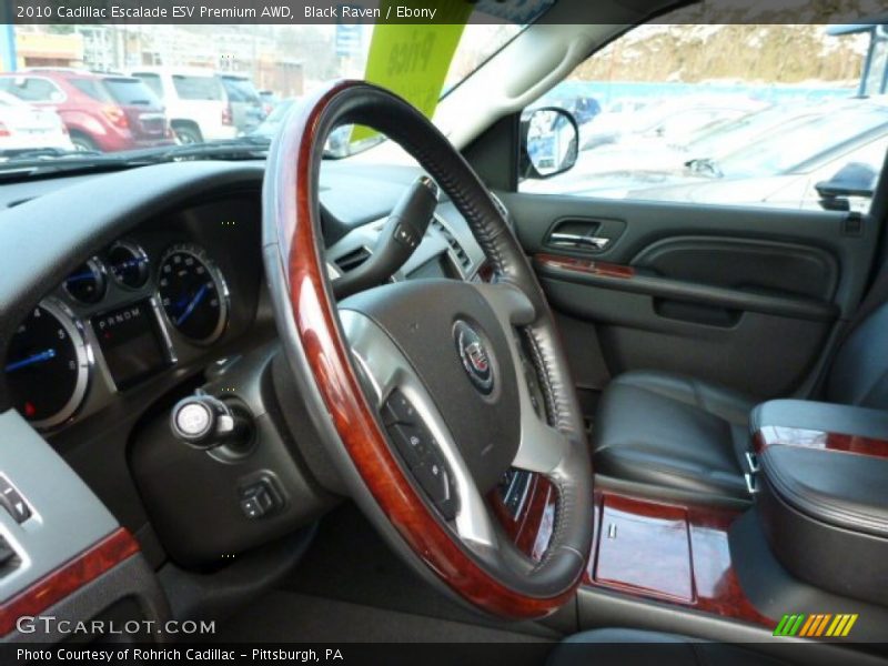 Black Raven / Ebony 2010 Cadillac Escalade ESV Premium AWD