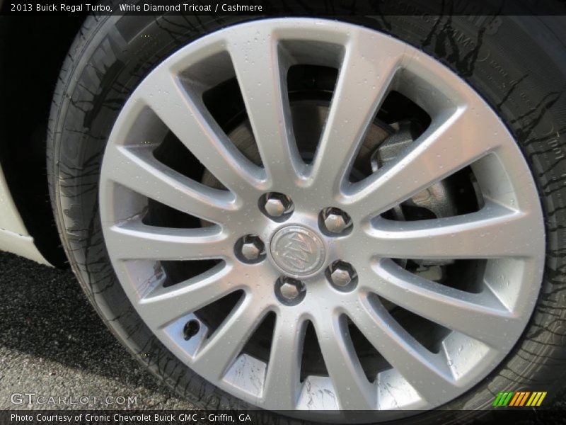White Diamond Tricoat / Cashmere 2013 Buick Regal Turbo