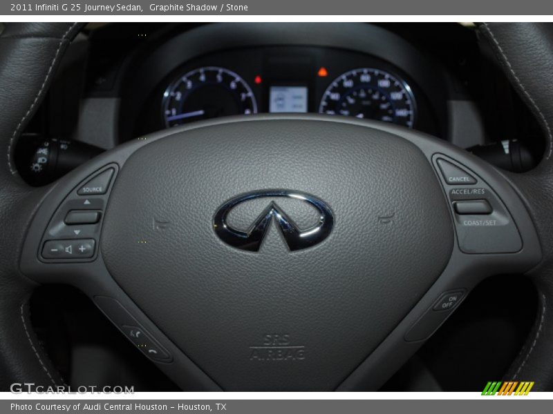 Graphite Shadow / Stone 2011 Infiniti G 25 Journey Sedan