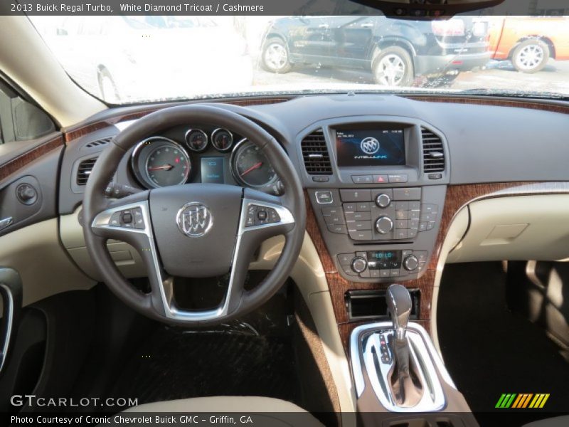 White Diamond Tricoat / Cashmere 2013 Buick Regal Turbo