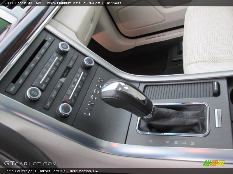 White Platinum Metallic Tri-Coat / Cashmere 2011 Lincoln MKS AWD