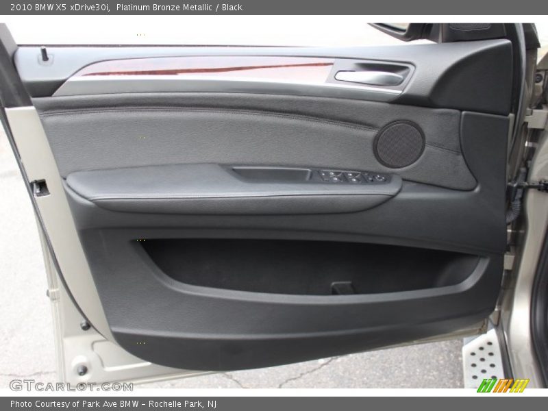 Platinum Bronze Metallic / Black 2010 BMW X5 xDrive30i