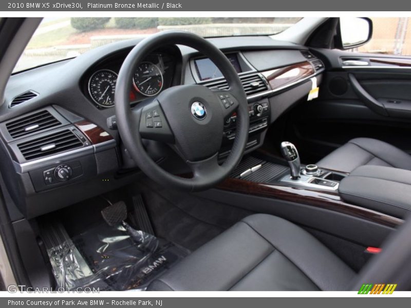 Black Interior - 2010 X5 xDrive30i 