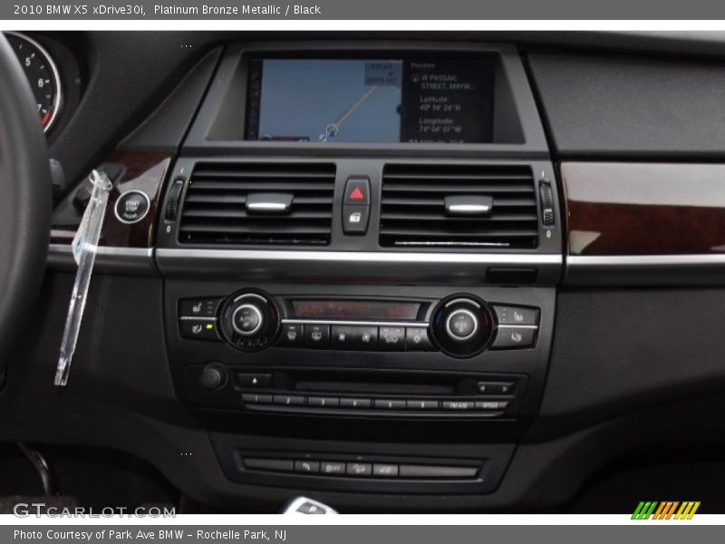 Platinum Bronze Metallic / Black 2010 BMW X5 xDrive30i