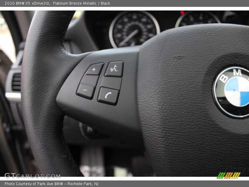 Platinum Bronze Metallic / Black 2010 BMW X5 xDrive30i