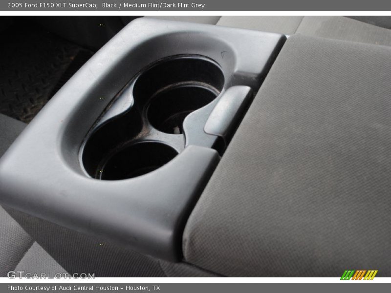Black / Medium Flint/Dark Flint Grey 2005 Ford F150 XLT SuperCab