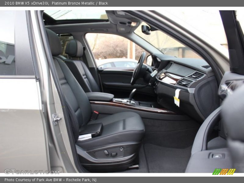 Platinum Bronze Metallic / Black 2010 BMW X5 xDrive30i