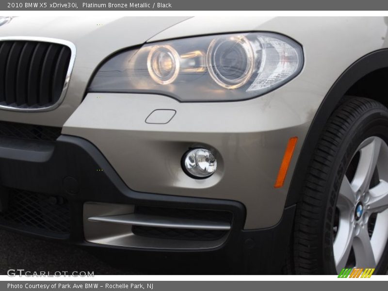 Platinum Bronze Metallic / Black 2010 BMW X5 xDrive30i