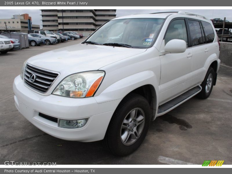 Blizzard White Pearl / Ivory 2005 Lexus GX 470