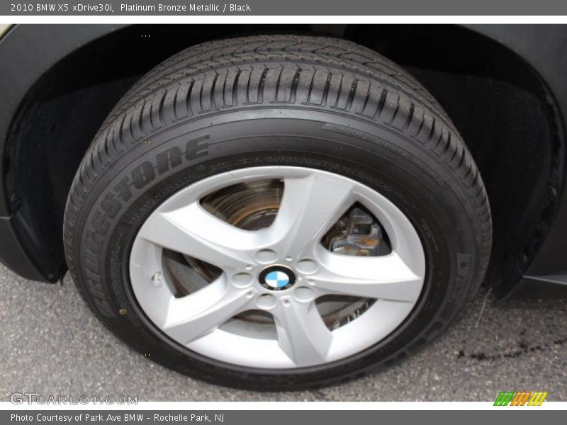 Platinum Bronze Metallic / Black 2010 BMW X5 xDrive30i