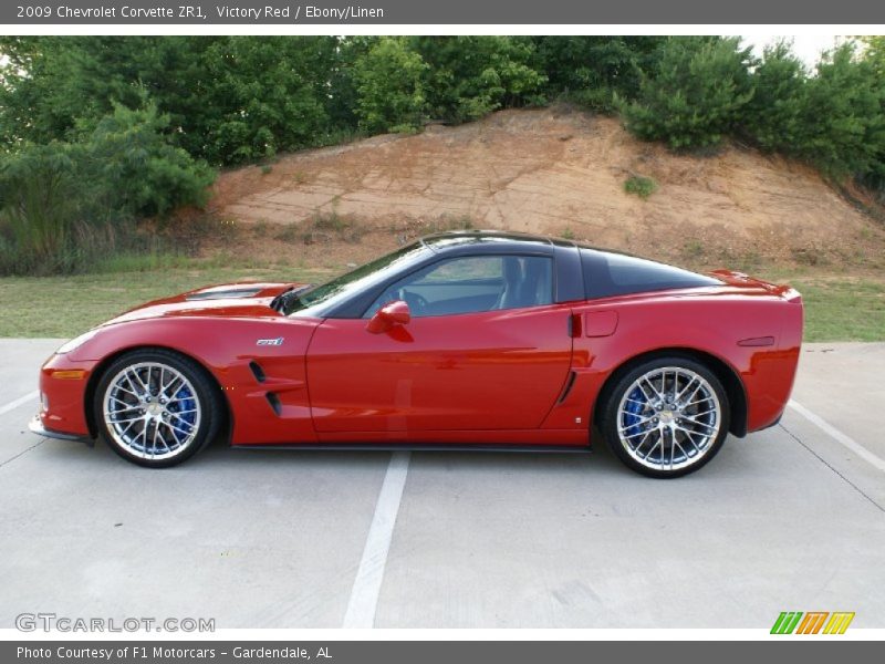  2009 Corvette ZR1 Victory Red