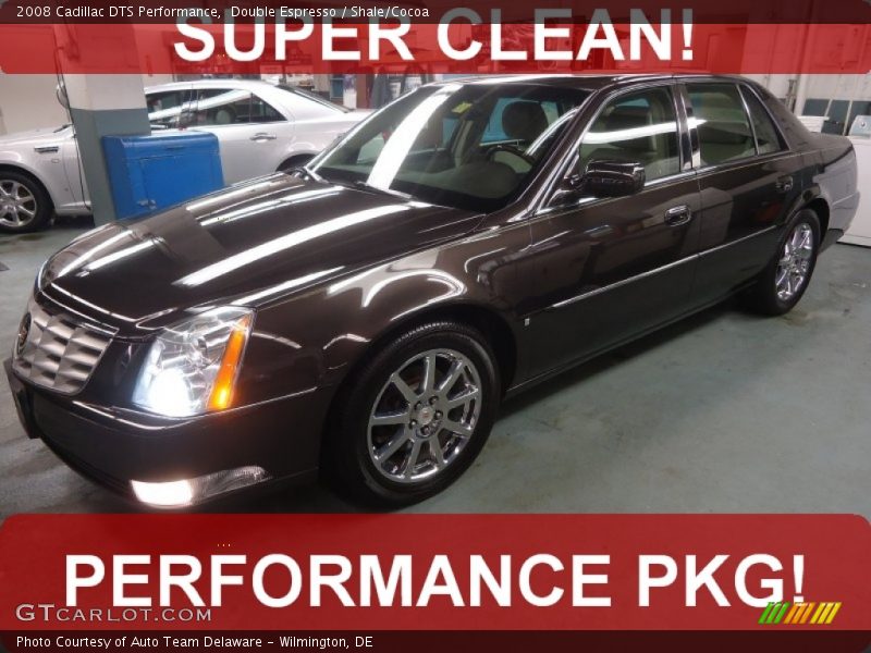 Double Espresso / Shale/Cocoa 2008 Cadillac DTS Performance