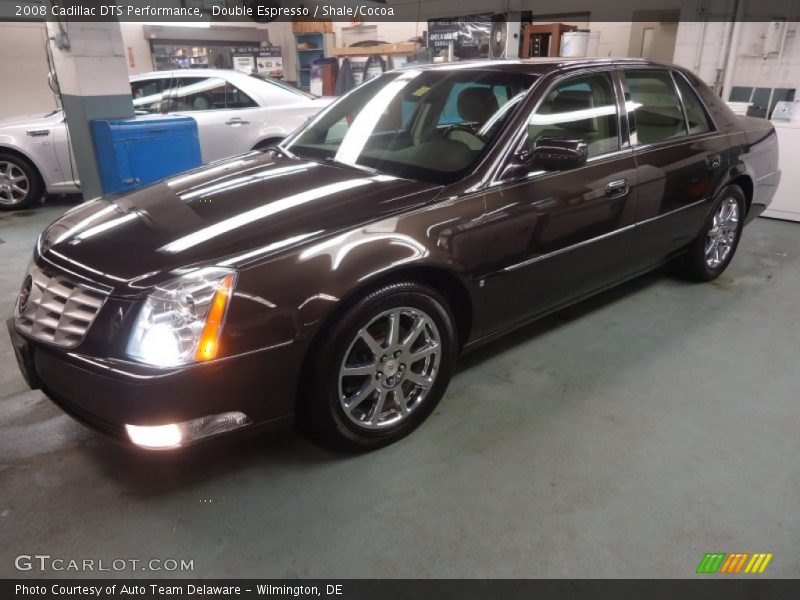 Double Espresso / Shale/Cocoa 2008 Cadillac DTS Performance