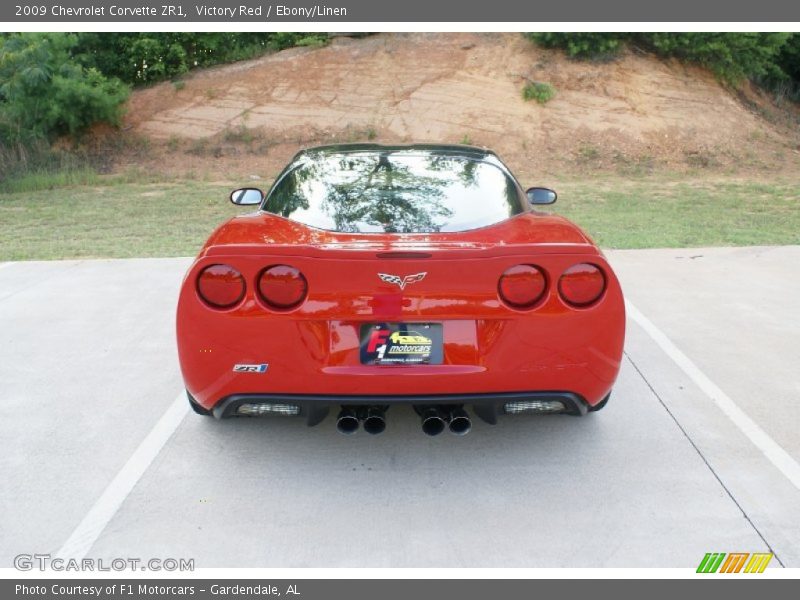 Victory Red / Ebony/Linen 2009 Chevrolet Corvette ZR1