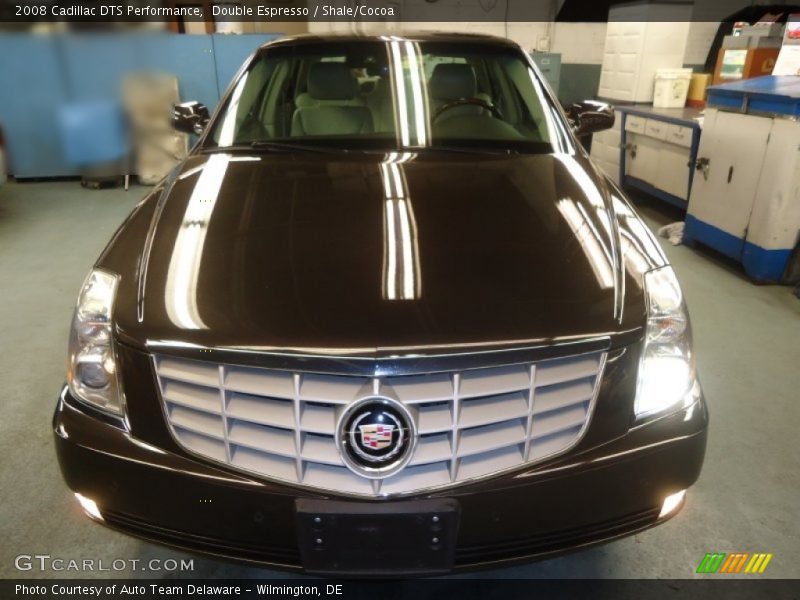 Double Espresso / Shale/Cocoa 2008 Cadillac DTS Performance