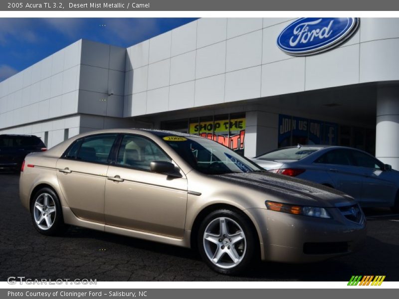 Desert Mist Metallic / Camel 2005 Acura TL 3.2