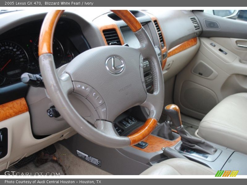 Blizzard White Pearl / Ivory 2005 Lexus GX 470