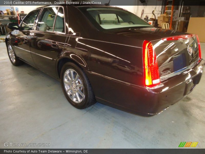 Double Espresso / Shale/Cocoa 2008 Cadillac DTS Performance