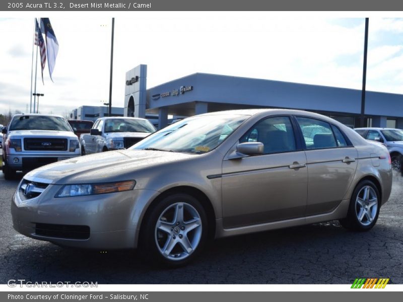 Desert Mist Metallic / Camel 2005 Acura TL 3.2