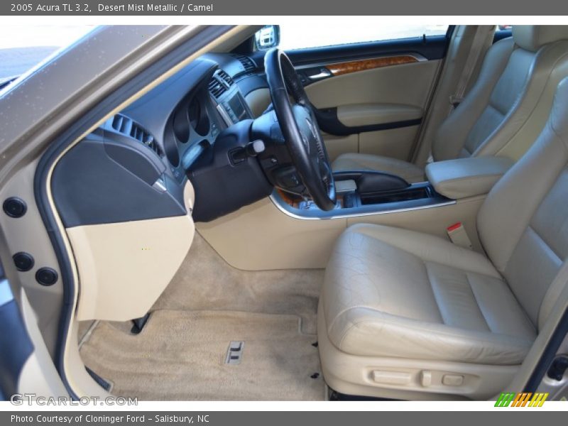 Desert Mist Metallic / Camel 2005 Acura TL 3.2