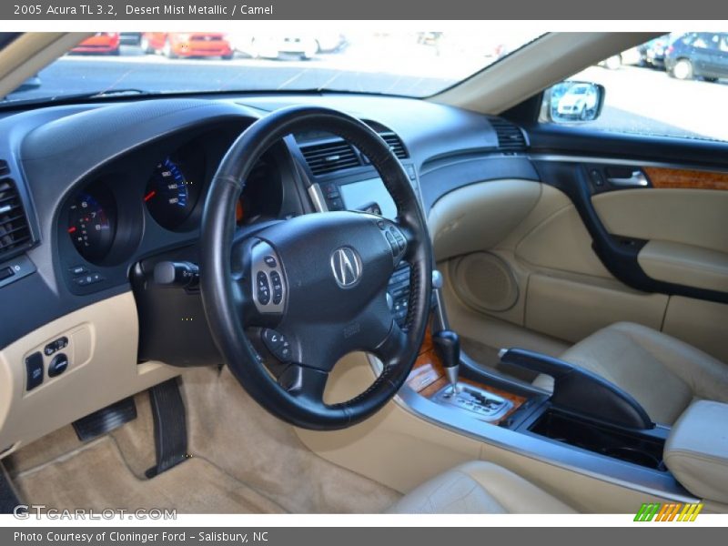 Desert Mist Metallic / Camel 2005 Acura TL 3.2