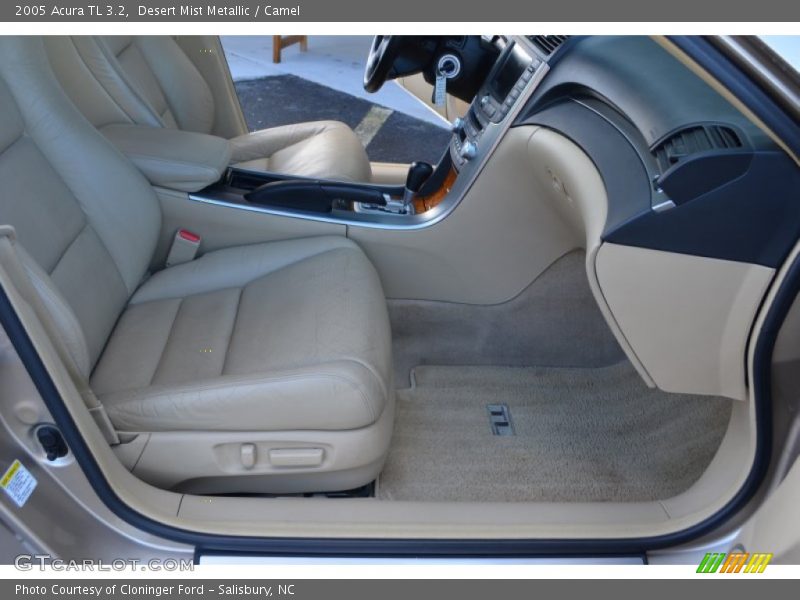 Desert Mist Metallic / Camel 2005 Acura TL 3.2