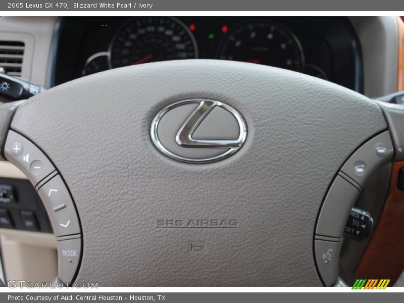 Blizzard White Pearl / Ivory 2005 Lexus GX 470