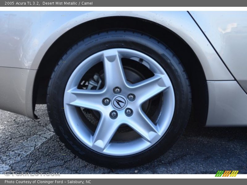 Desert Mist Metallic / Camel 2005 Acura TL 3.2