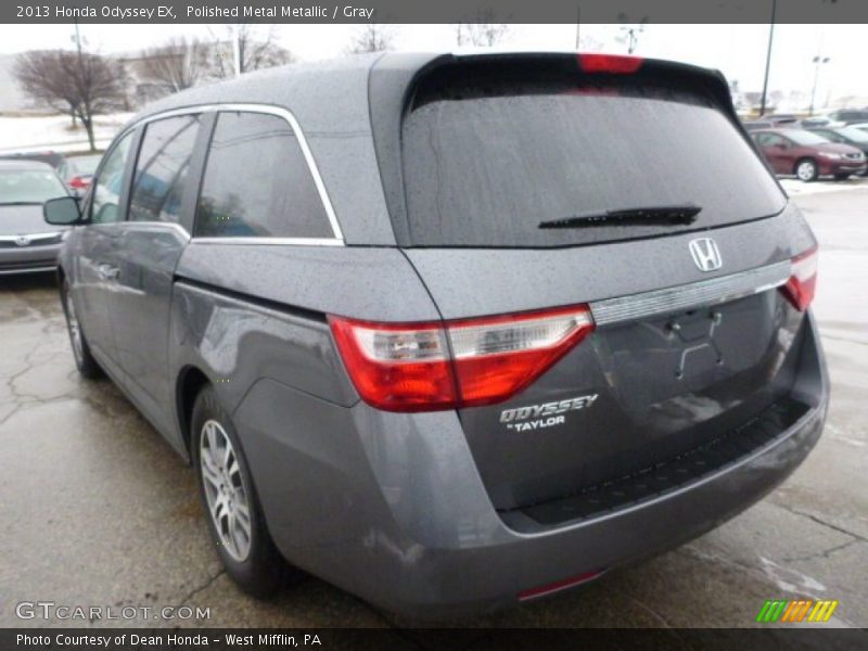 Polished Metal Metallic / Gray 2013 Honda Odyssey EX