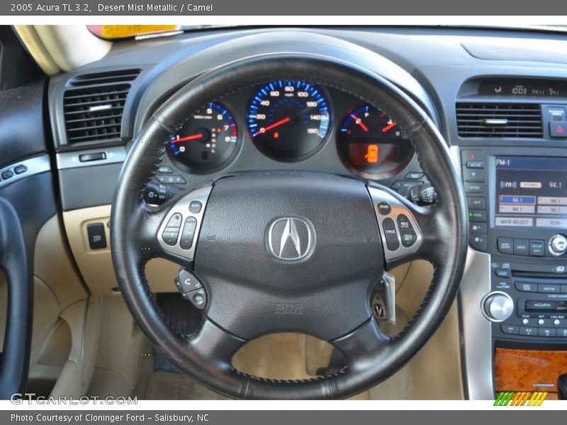 Desert Mist Metallic / Camel 2005 Acura TL 3.2