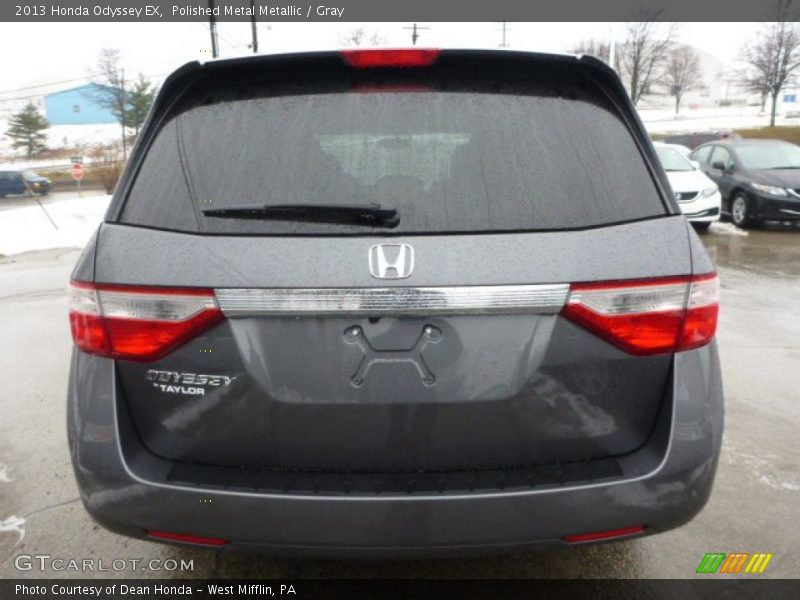 Polished Metal Metallic / Gray 2013 Honda Odyssey EX