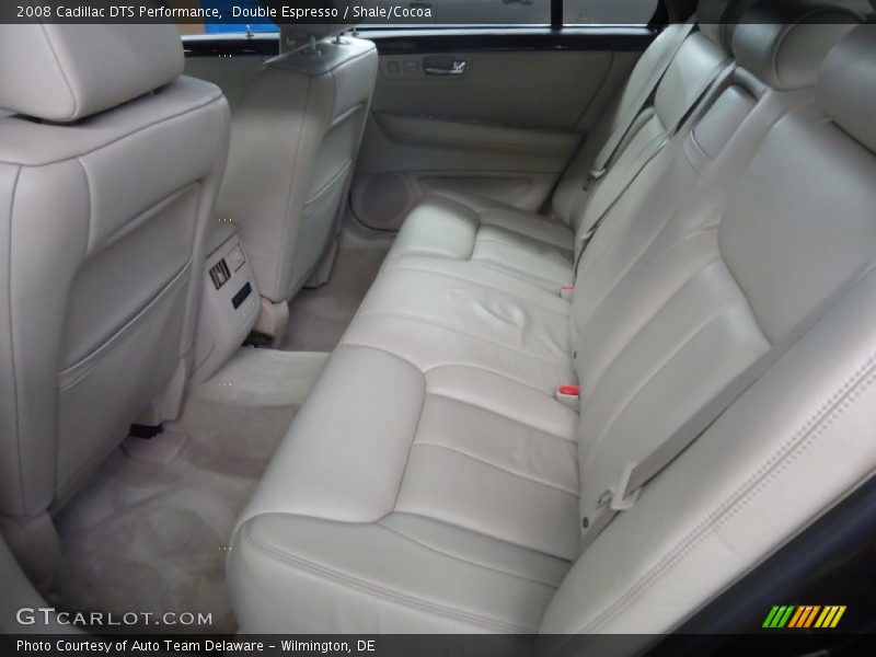 Rear Seat of 2008 DTS Performance