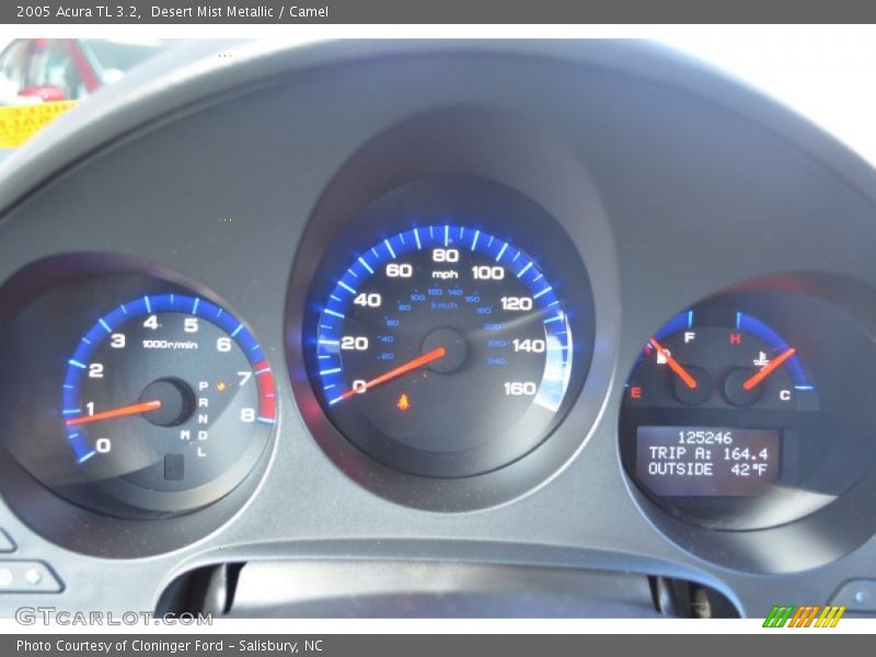 Desert Mist Metallic / Camel 2005 Acura TL 3.2