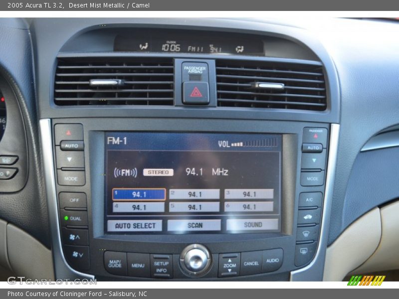 Desert Mist Metallic / Camel 2005 Acura TL 3.2