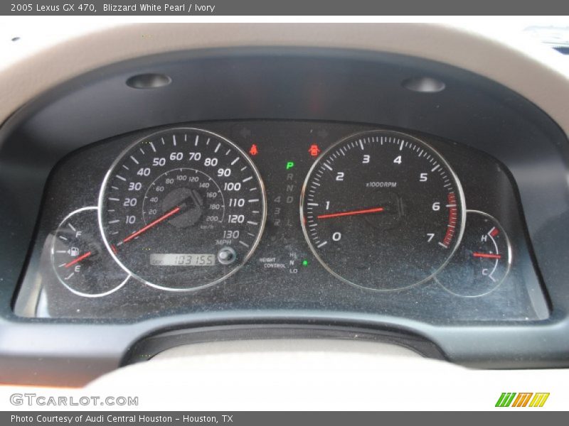 Blizzard White Pearl / Ivory 2005 Lexus GX 470