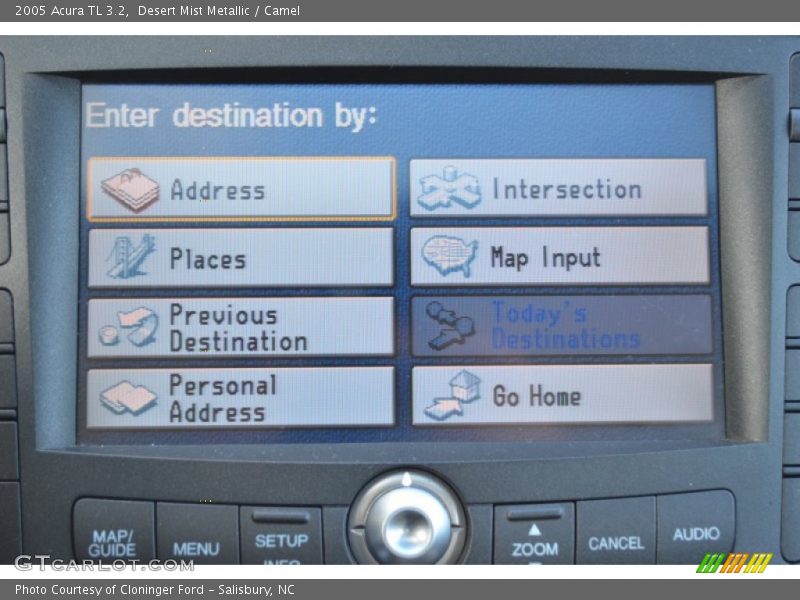 Desert Mist Metallic / Camel 2005 Acura TL 3.2