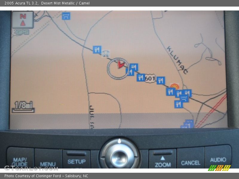 Desert Mist Metallic / Camel 2005 Acura TL 3.2