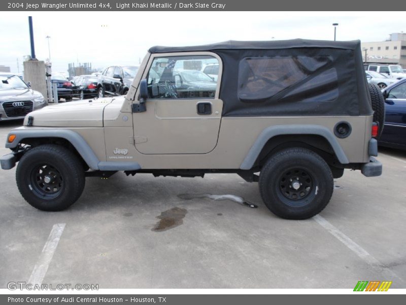  2004 Wrangler Unlimited 4x4 Light Khaki Metallic