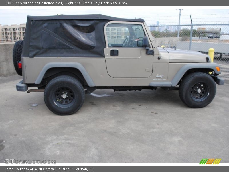  2004 Wrangler Unlimited 4x4 Light Khaki Metallic