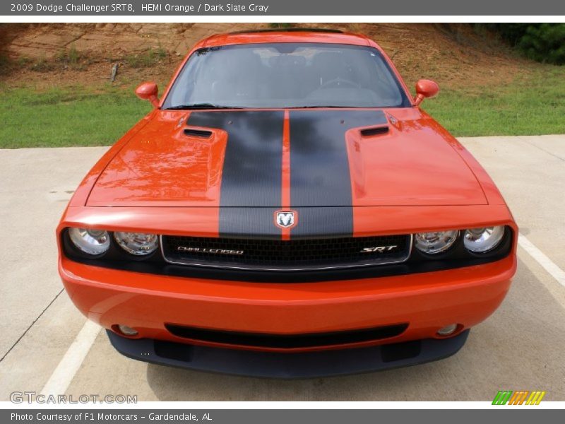 HEMI Orange / Dark Slate Gray 2009 Dodge Challenger SRT8