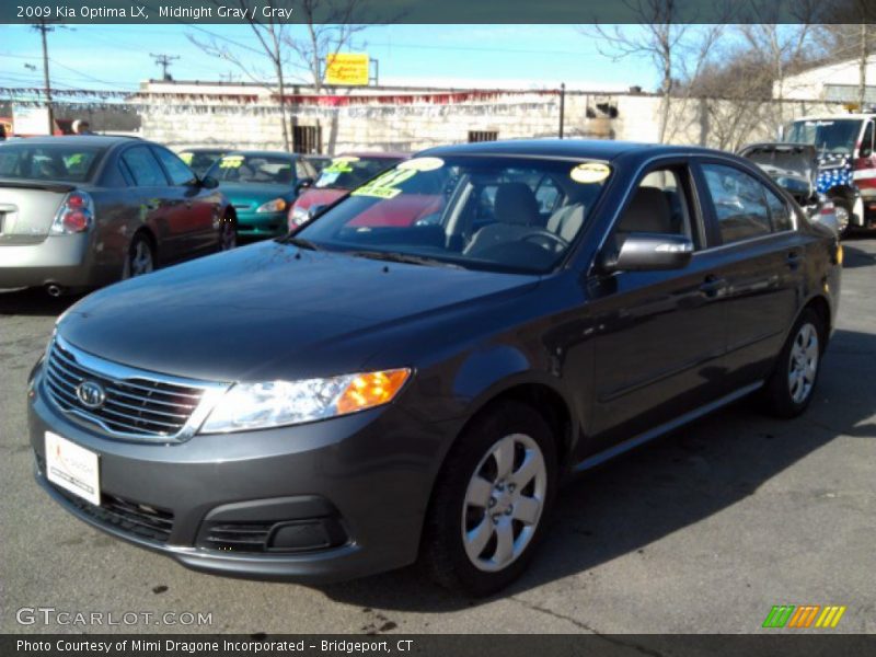 Midnight Gray / Gray 2009 Kia Optima LX