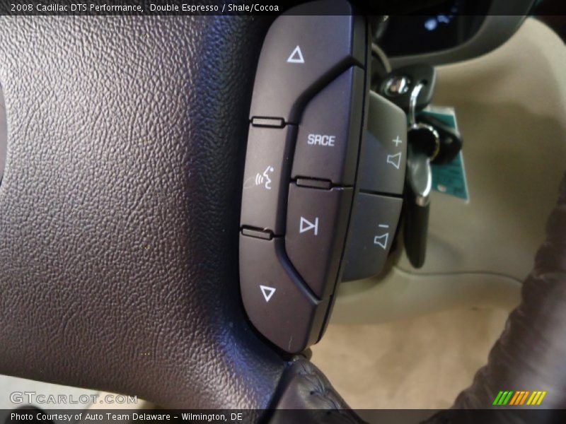 Double Espresso / Shale/Cocoa 2008 Cadillac DTS Performance