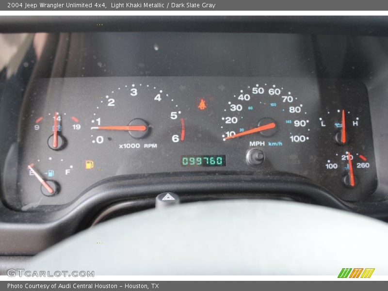  2004 Wrangler Unlimited 4x4 Unlimited 4x4 Gauges