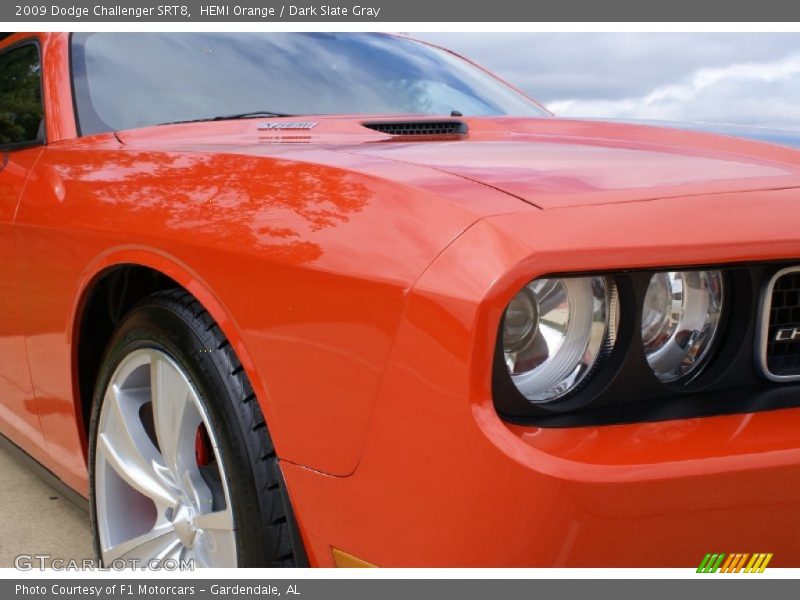 HEMI Orange / Dark Slate Gray 2009 Dodge Challenger SRT8