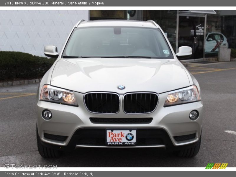 Mineral Silver Metallic / Mojave 2013 BMW X3 xDrive 28i