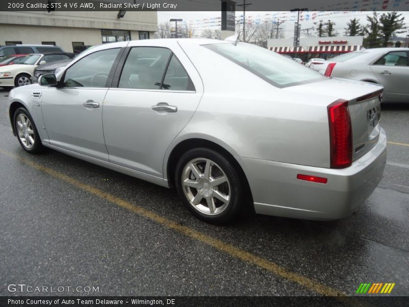 Radiant Silver / Light Gray 2009 Cadillac STS 4 V6 AWD