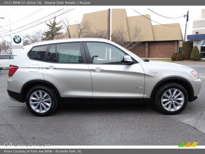 Mineral Silver Metallic / Mojave 2013 BMW X3 xDrive 28i