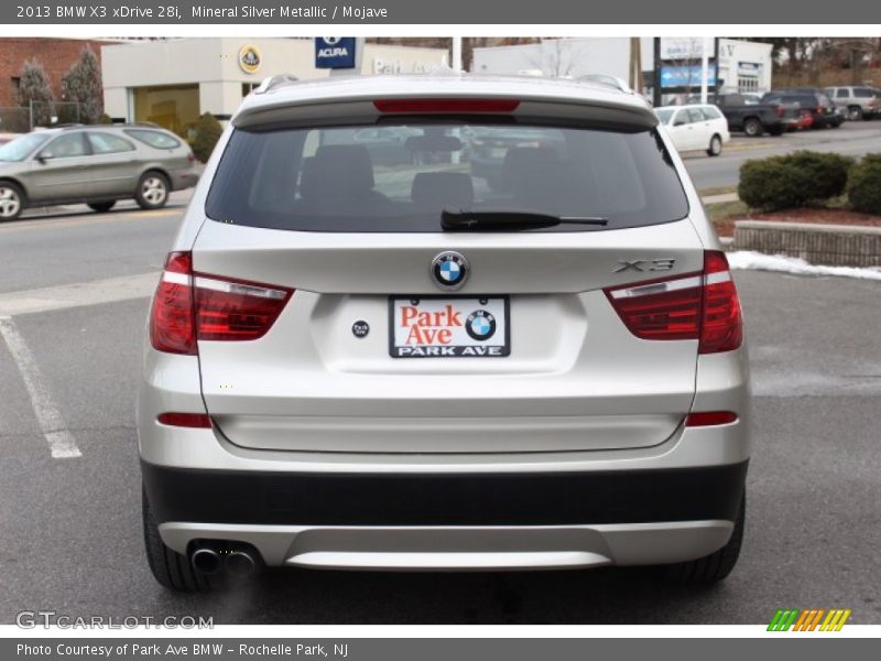 Mineral Silver Metallic / Mojave 2013 BMW X3 xDrive 28i