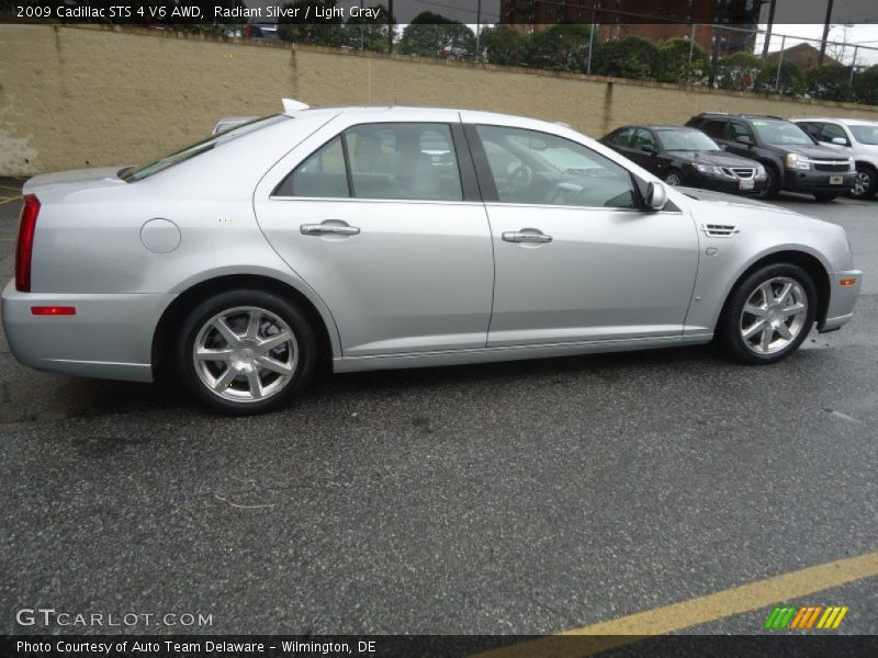 Radiant Silver / Light Gray 2009 Cadillac STS 4 V6 AWD