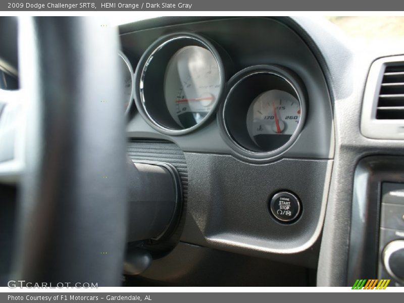 HEMI Orange / Dark Slate Gray 2009 Dodge Challenger SRT8